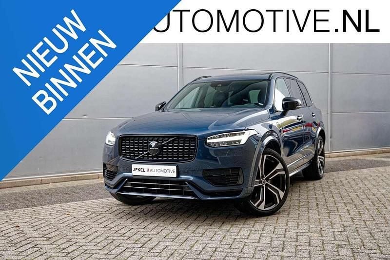 Blauw Gebruikt 2022 Volvo XC90 R-Design SUV | € 56.990 (Eerlijke prijs) - Afbeelding 1/4