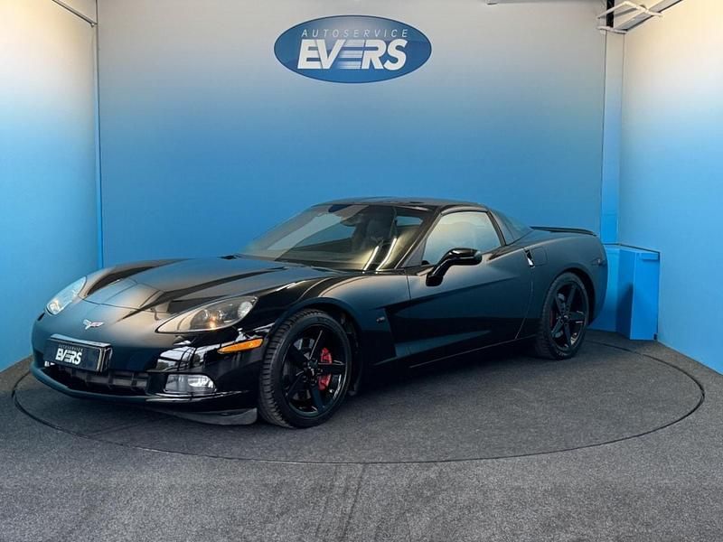 Zwart (metallic) Gebruikt 2007 Chevrolet Corvette C6 Coupé | € 36.500 - Afbeelding 1/4