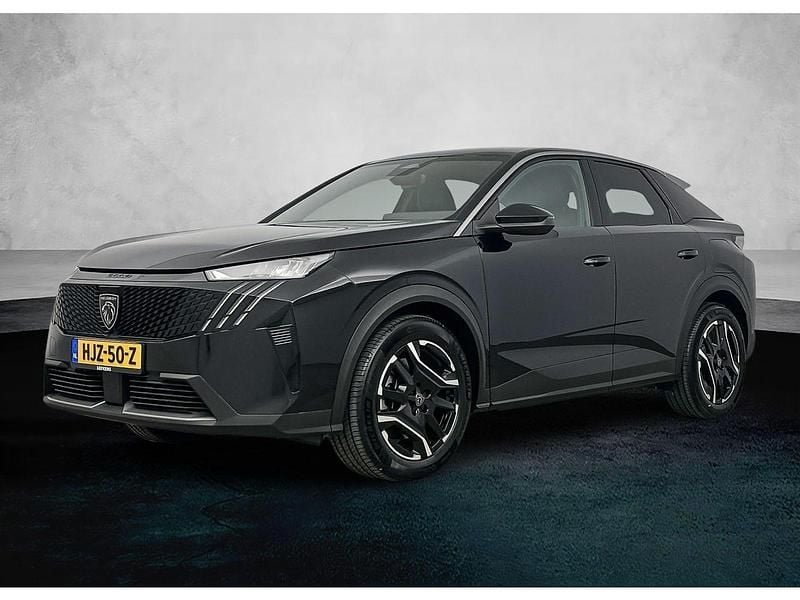 Zwart Nieuw 2025 Peugeot e-3008 Allure SUV | € 40.990 (Super prijs) - Afbeelding 1/3