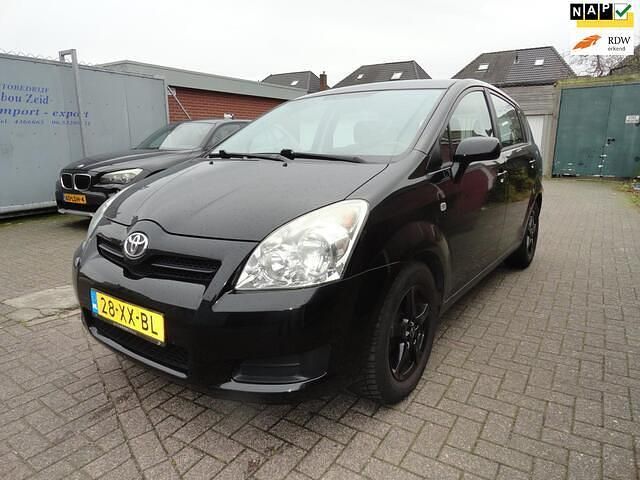 Zwart (metallic) Gebruikt 2007 Toyota Verso Terra MPV | € 3.450 (Eerlijke prijs) - Afbeelding 1/4