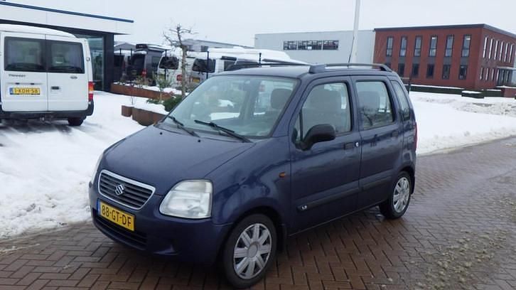 Occasion Suzuki Wagon R+ GL 76 PK (55 kW) 2001 Blauw Stationwagen