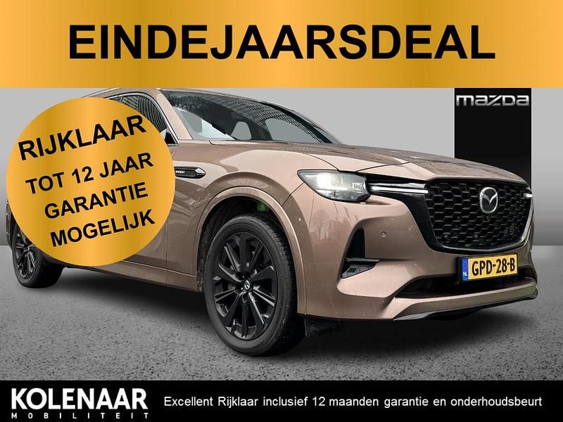 Bruin Gebruikt 2024 Mazda CX-80 Homura-Line SUV | € 54.895 (Iets duurder) - Afbeelding 1/4