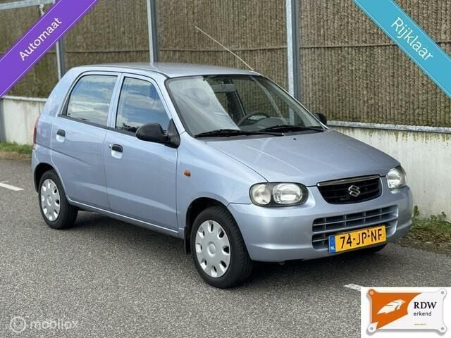 Occasion Suzuki Alto GLS 63 PK (46 kW) 2002 Grijs Hatchback