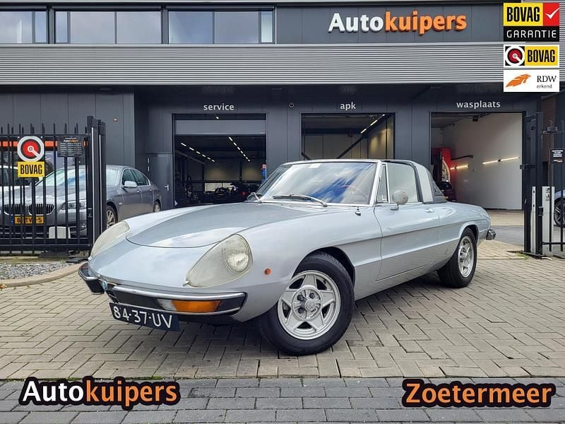 Occasion Alfa Romeo Spider Veloce 127 PK (93 kW) 1972 Grijs Cabriolet