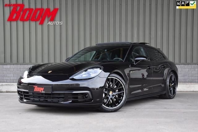 Zwart Gebruikt 2018 Porsche Panamera S E-Hybrid Sport Turismo Sedan | € 59.945 (Super prijs) - Afbeelding 1/4