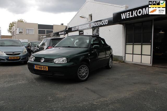 Groen Gebruikt 2001 VW Golf Cabriolet Trendline Cabriolet | € 2.750 (Eerlijke prijs) - Afbeelding 1/4