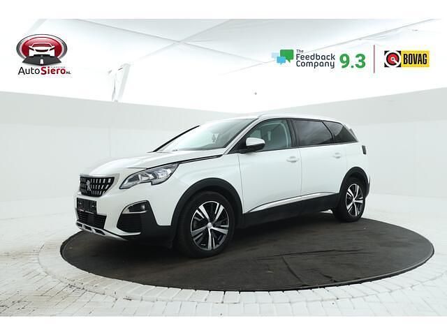 Zwart Occasion 2022 Peugeot 5008 Allure SUV | € 28.995 (Eerlijke prijs) - Afbeelding 1/4
