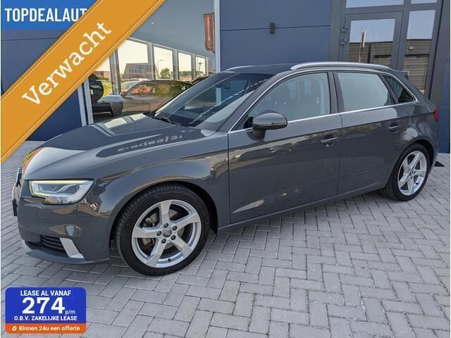 Grijs Gebruikt 2017 Audi A3 Sportback Design Hatchback | € 16.950 (Eerlijke prijs) - Afbeelding 1/4