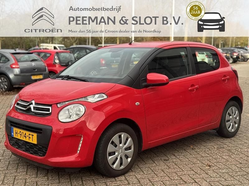 Rood Gebruikt 2020 Citroën C1 Feel Hatchback | € 11.545 (Eerlijke prijs) - Afbeelding 1/4