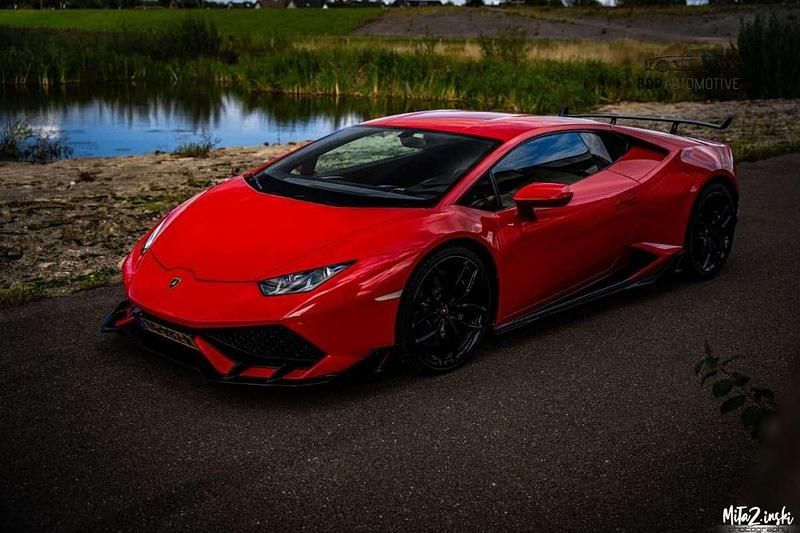 Rood Gebruikt 2016 Lamborghini Huracán Coupé | € 245.500 - Afbeelding 1/4