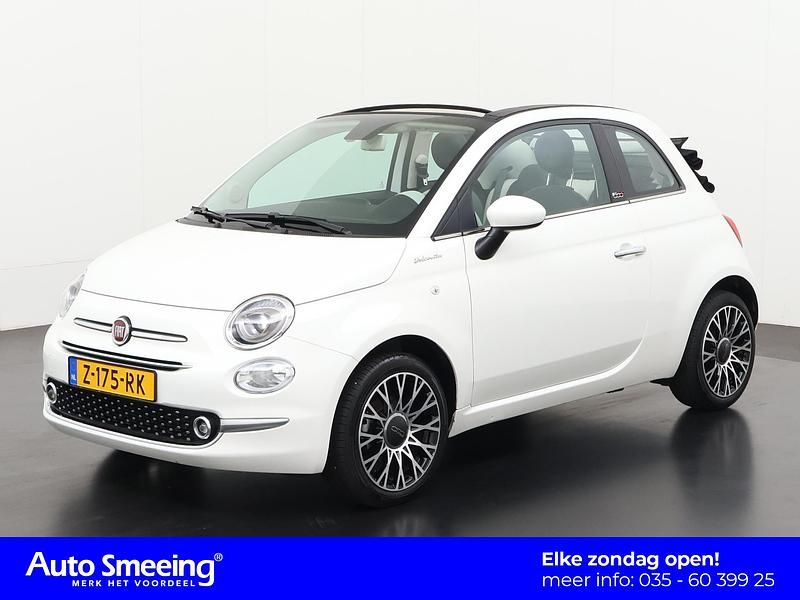 Wit Occasion 2022 Fiat 500C Dolcevita Cabriolet | € 15.690 (Eerlijke prijs) - Afbeelding 1/4