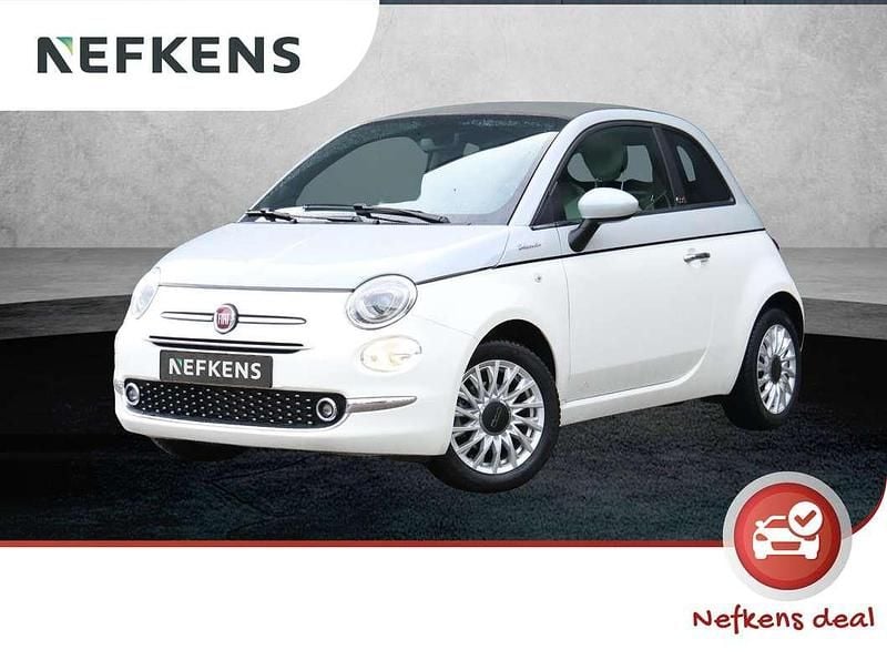 Wit Gebruikt 2021 Fiat 500C Dolcevita Cabriolet | € 14.425 (Eerlijke prijs) - Afbeelding 1/3