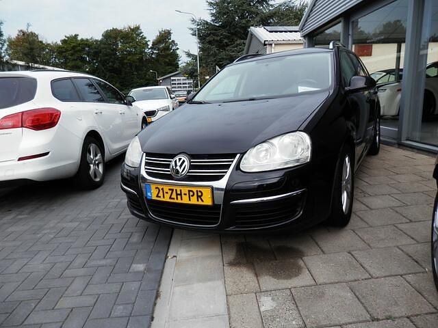 Zwart Gebruikt 2008 VW Golf VI Trendline Stationwagen | € 2.650 (Eerlijke prijs) - Afbeelding 1/4