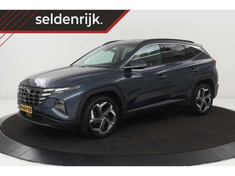 Blauw Gebruikt 2021 Hyundai Tucson Premium SUV | € 22.400 - Afbeelding 1/4