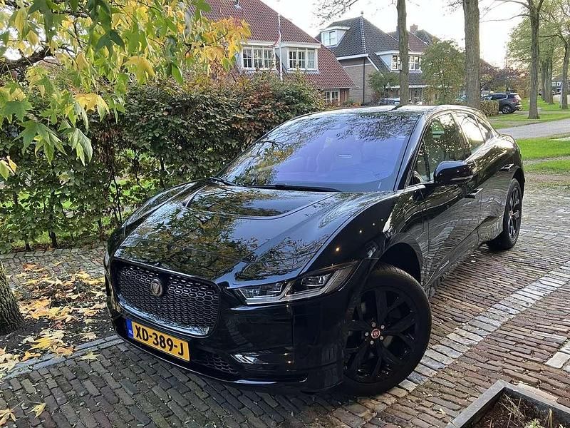Zwart Gebruikt 2018 Jaguar I-Pace SUV | € 21.950 (Super prijs) - Afbeelding 1/4