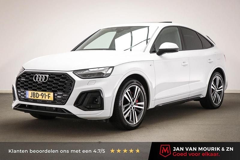 Wit Gebruikt 2022 Audi Q5 Sportback SUV | € 45.095 (Eerlijke prijs) - Afbeelding 1/4