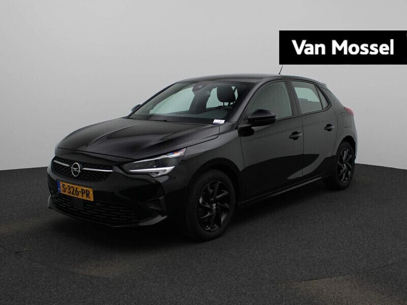 Zwart Gebruikt 2023 Opel Corsa GS Line Hatchback | € 17.940 (Eerlijke prijs) - Afbeelding 1/4