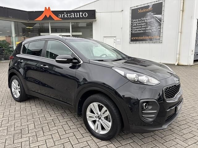 Zwart Gebruikt 2018 Kia Sportage Style SUV | € 17.940 (Eerlijke prijs) - Afbeelding 1/3