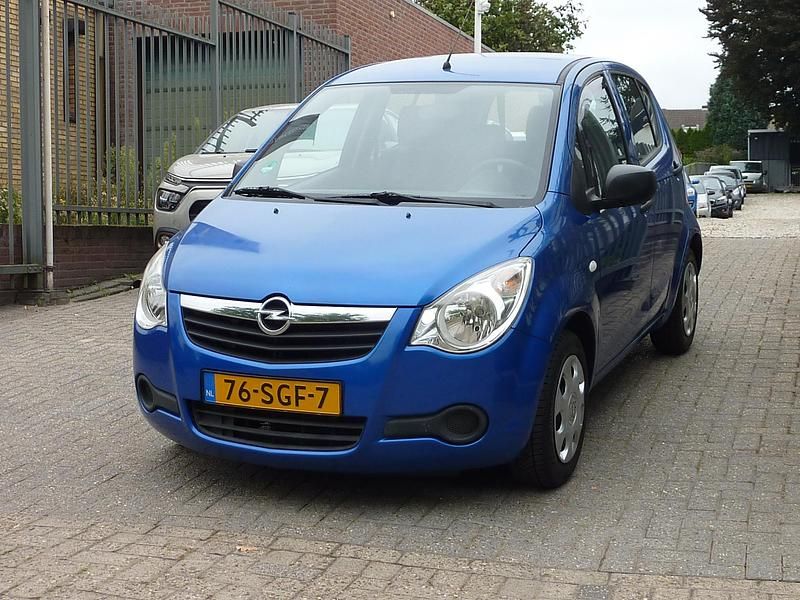 Blauw Gebruikt 2011 Opel Agila Selection Stationwagen | € 3.995 (Goede deal) - Afbeelding 1/3