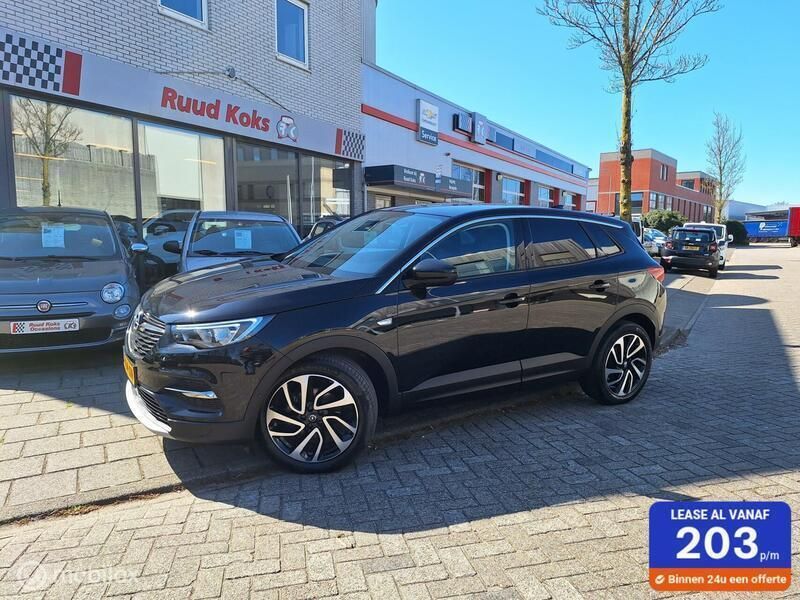 Zwart Gebruikt 2019 Opel Grandland X Business SUV | € 15.849 (Eerlijke prijs) - Afbeelding 1/4