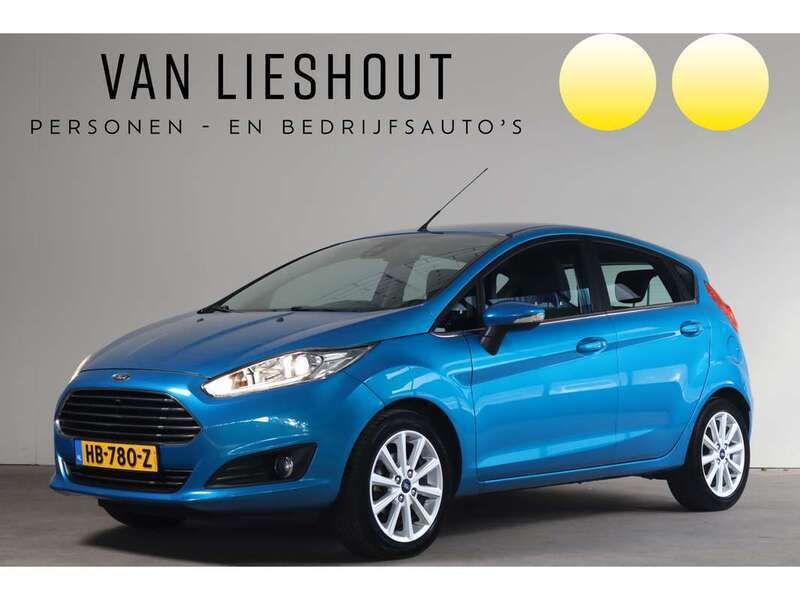 Blauw Gebruikt 2015 Ford Fiesta Titanium Hatchback | € 9.700 (Iets duurder) - Afbeelding 1/4