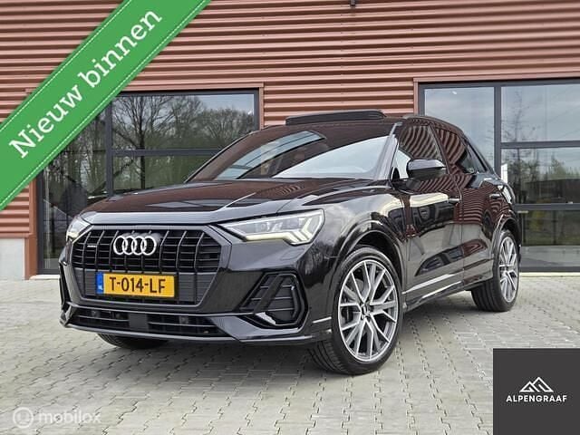 Zwart Gebruikt 2019 Audi Q3 S-Line SUV | € 33.250 (Eerlijke prijs) - Afbeelding 1/4