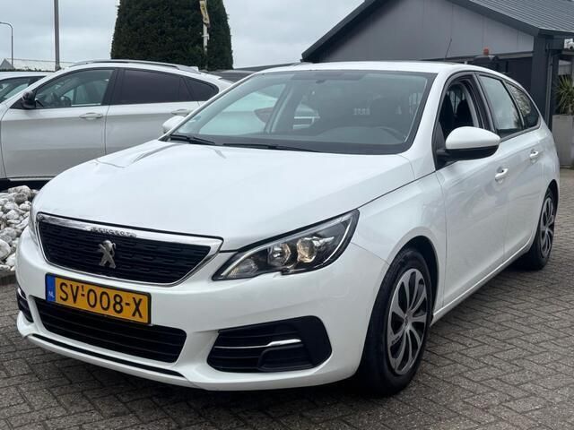 Wit Gebruikt 2018 Peugeot 308 Stationwagen | € 9.950 (Eerlijke prijs) - Afbeelding 1/4