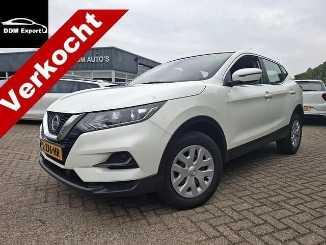 Wit Occasion 2018 Nissan Qashqai Visia SUV | € 7.450 (Super prijs) - Afbeelding 1/4