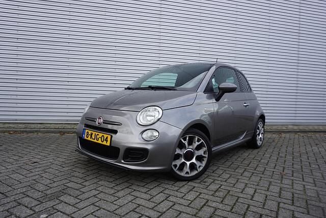 Grijs Gebruikt 2013 Fiat 500S Hatchback | € 5.950 (Eerlijke prijs) - Afbeelding 1/4