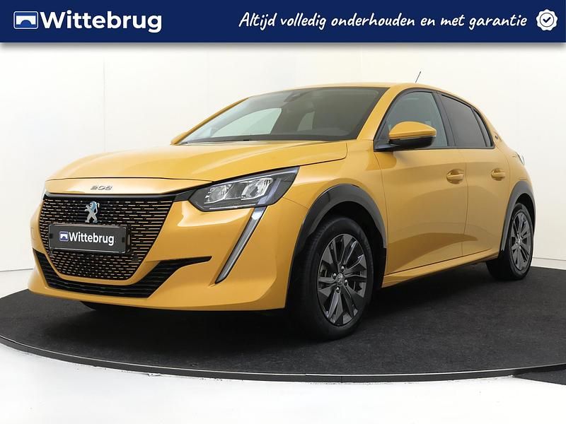Geel Gebruikt 2022 Peugeot e-208 Allure Hatchback | € 16.925 (Goede deal) - Afbeelding 1/3