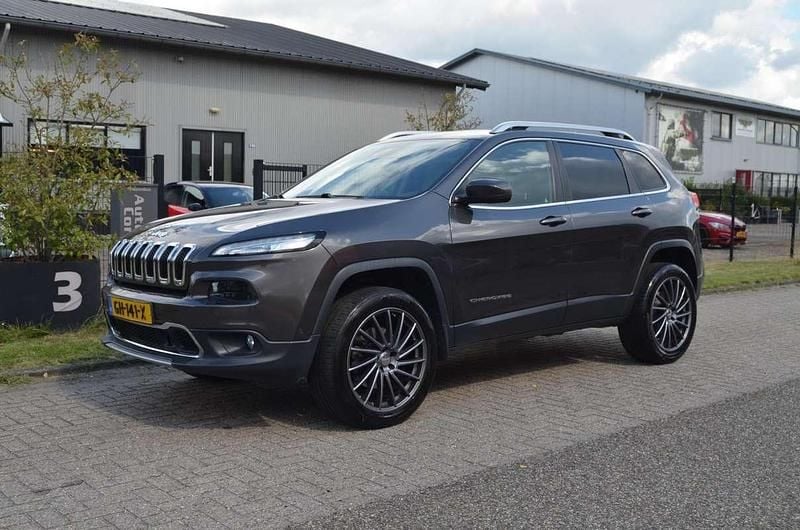 Grijs Gebruikt 2015 Jeep Cherokee Limited SUV | € 13.950 - Afbeelding 1/4