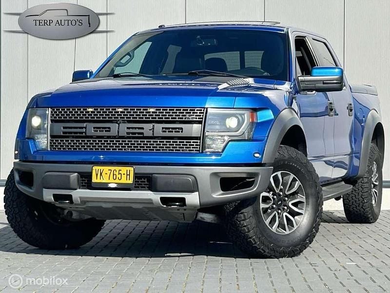 Blauw Gebruikt 2015 Ford F-150 Raptor Pickup | € 46.950 - Afbeelding 1/4