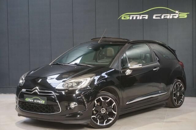 Zwart Gebruikt 2015 Citroën DS3 Cabriolet Cabriolet | € 9.499 - Afbeelding 1/4