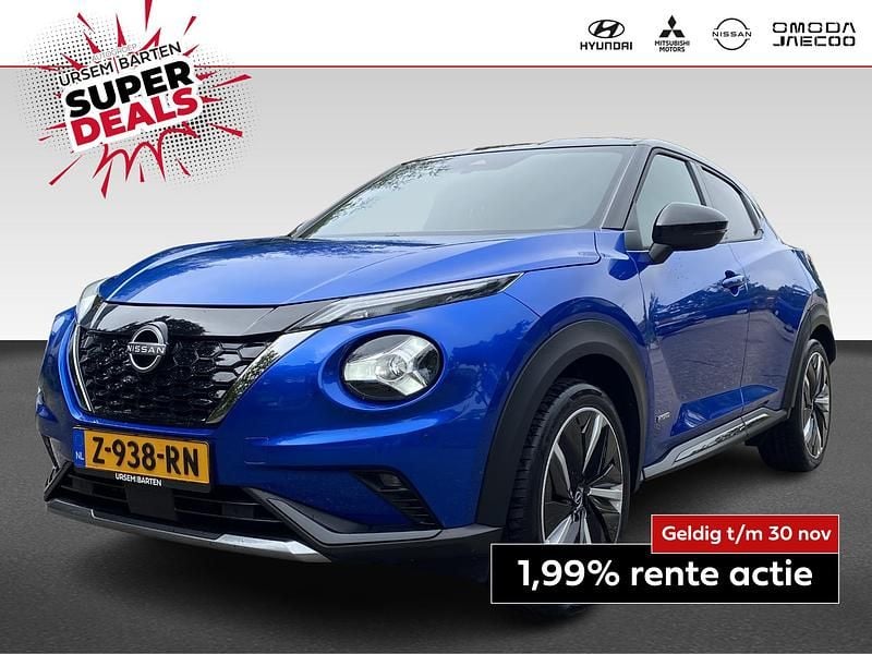 Blauw, metallic lak Gebruikt 2024 Nissan Juke SUV | € 25.930 (Eerlijke prijs) - Afbeelding 1/4