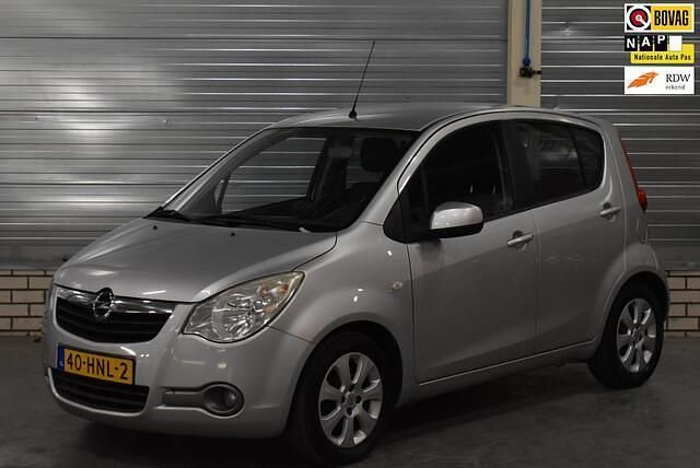 Grijs Gebruikt 2009 Opel Agila Enjoy Plus Hatchback | € 2.950 (Eerlijke prijs) - Afbeelding 1/4