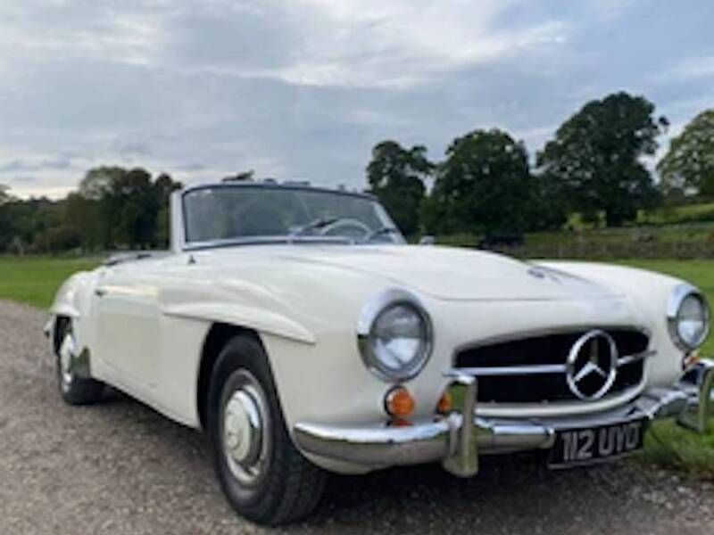 Wit Gebruikt 1961 Mercedes 190 Cabriolet | € 93.792 - Afbeelding 1/4
