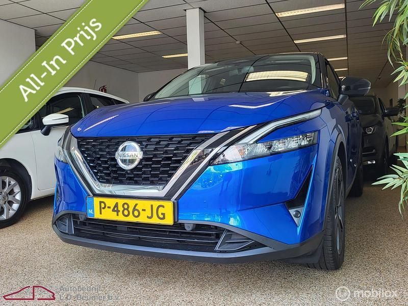 Blauw Gebruikt 2022 Nissan Qashqai Style Edition SUV | € 24.950 (Eerlijke prijs) - Afbeelding 1/4