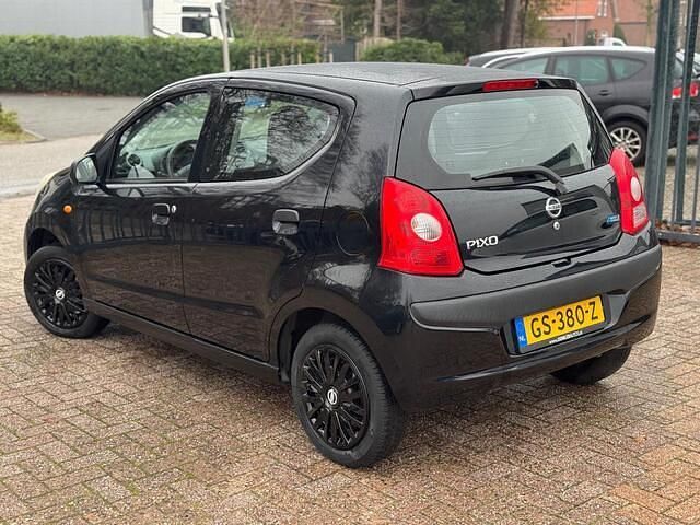 Occasion Nissan Pixo Acenta 68 PK (50 kW) 2010 Zwart Hatchback