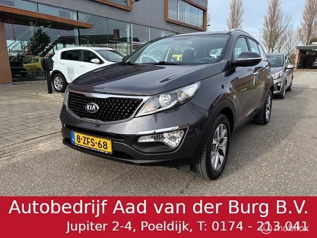 Grijs (metallic) Occasion 2015 Kia Sportage SUV | € 12.950 (Eerlijke prijs) - Afbeelding 1/4