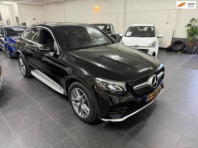 Occasion Mercedes GLC300 AMG line 245 PK (180 kW) 2018 Zwart (metallic) Coupé