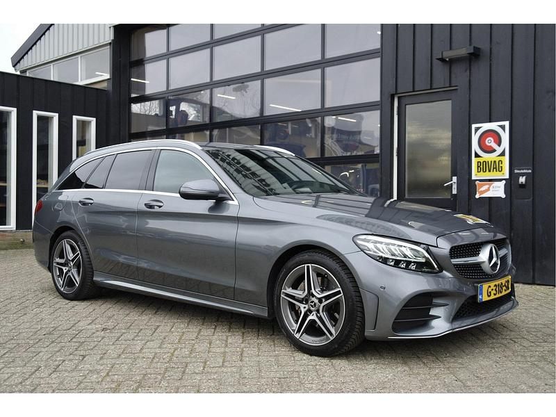 Grijs Occasion 2019 Mercedes C160 Business Coupé | € 22.999 (Goede deal) - Afbeelding 1/4