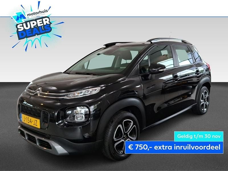 Zwart Gebruikt 2020 Citroën C3 Aircross Feel SUV | € 13.940 (Goede deal) - Afbeelding 1/4