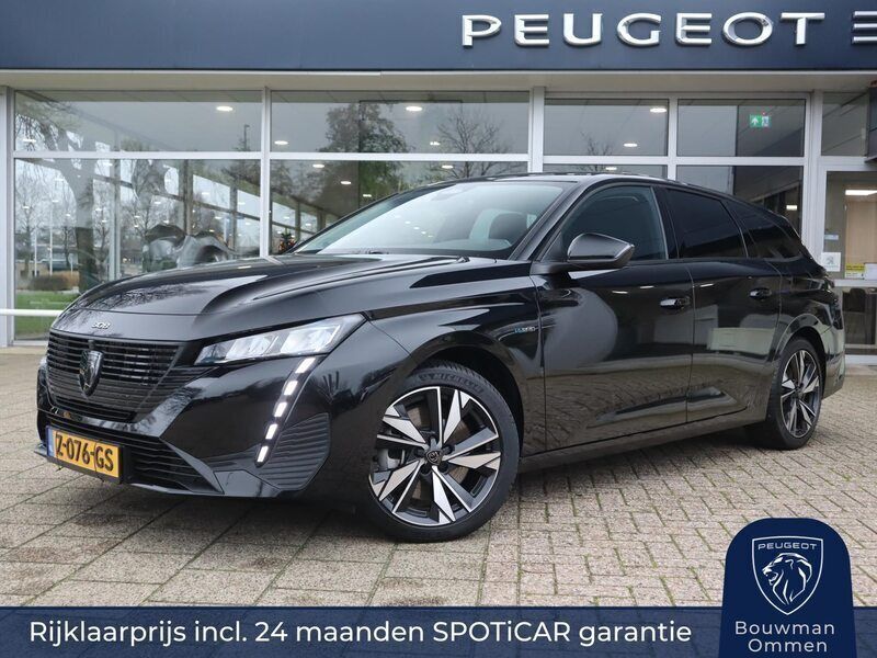 Zwart Gebruikt 2024 Peugeot 308 Business-Line Stationwagen | € 31.950 (Super prijs) - Afbeelding 1/4