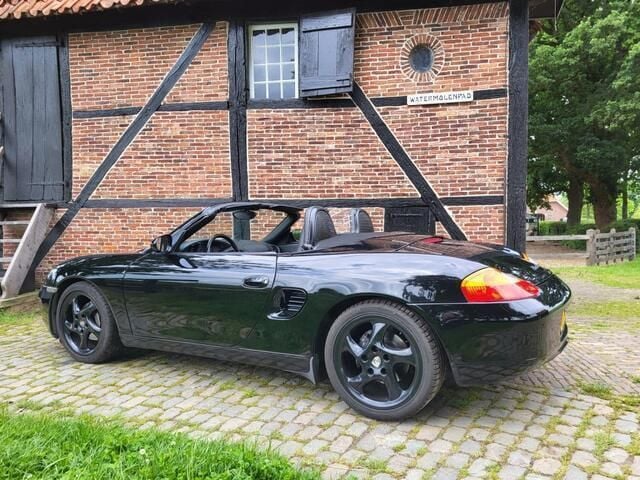 Occasion Porsche Boxster 220 PK (161 kW) 2002 Zwart, andere lak Cabriolet