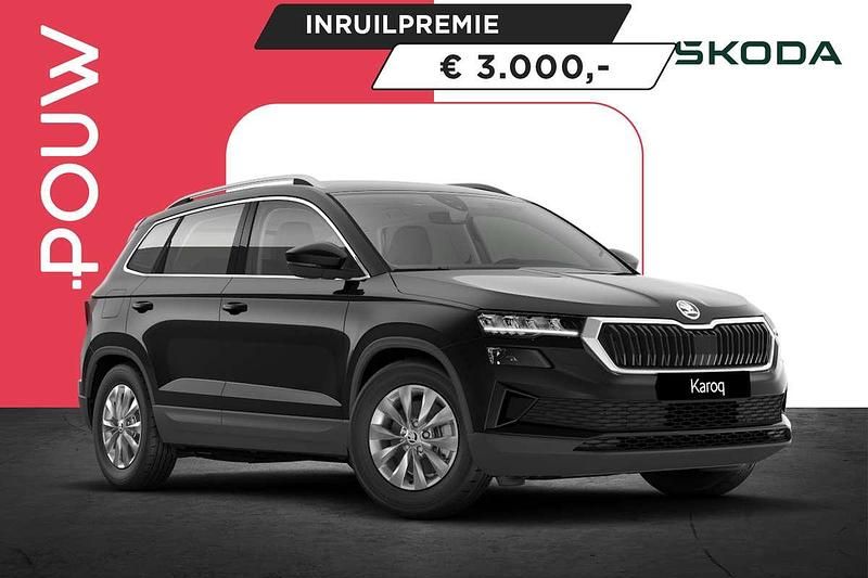 Zwart, metallic lak Nieuw 2025 Skoda Karoq Business Line SUV | € 42.950 - Afbeelding 1/4