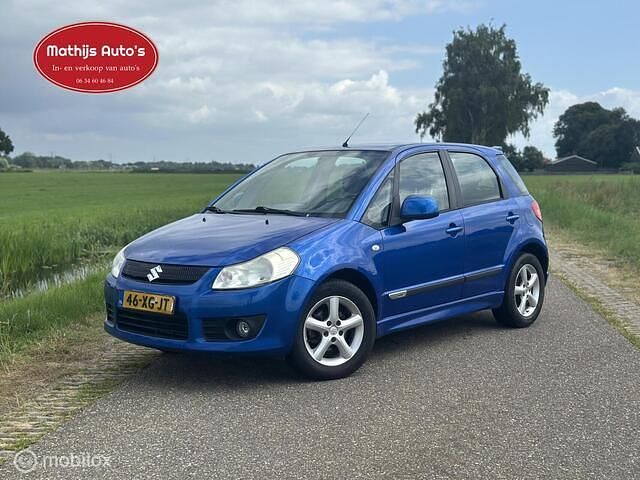 Blauw Gebruikt 2007 Suzuki SX4 Exclusive MPV | € 1.950 (Eerlijke prijs) - Afbeelding 1/4