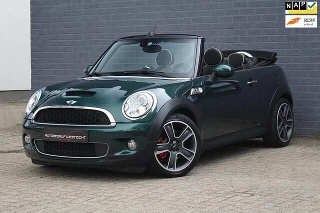 Groen Gebruikt 2010 Mini Cooper S Cabriolet Cabriolet | € 8.999 (Goede deal) - Afbeelding 1/4