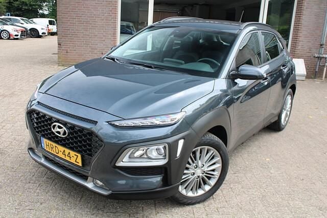 Grijs Gebruikt 2021 Hyundai Kona SUV | € 16.750 (Super prijs) - Afbeelding 1/4