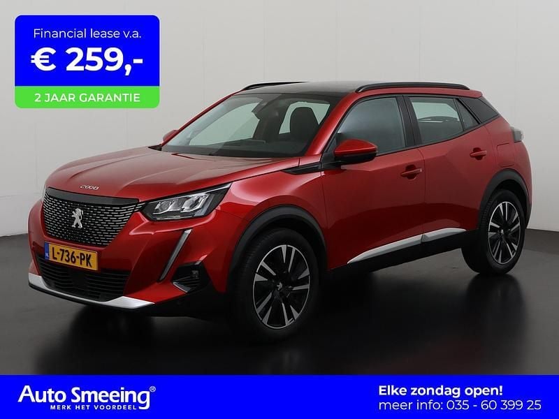 Rood Gebruikt 2020 Peugeot 2008 Allure SUV | € 19.895 (Eerlijke prijs) - Afbeelding 1/4