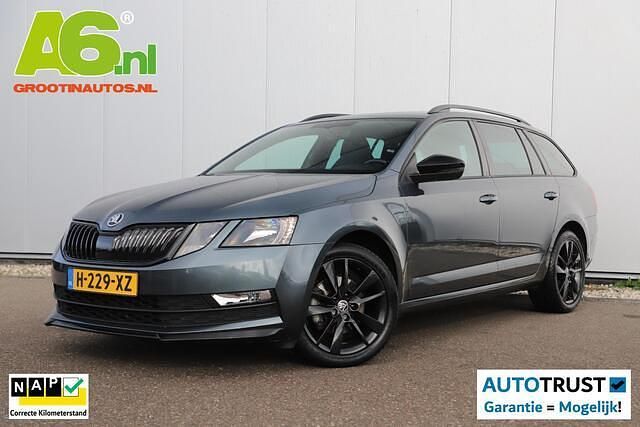 Grijs Gebruikt 2020 Skoda Octavia Business Line Stationwagen | € 13.999 (Goede deal) - Afbeelding 1/4